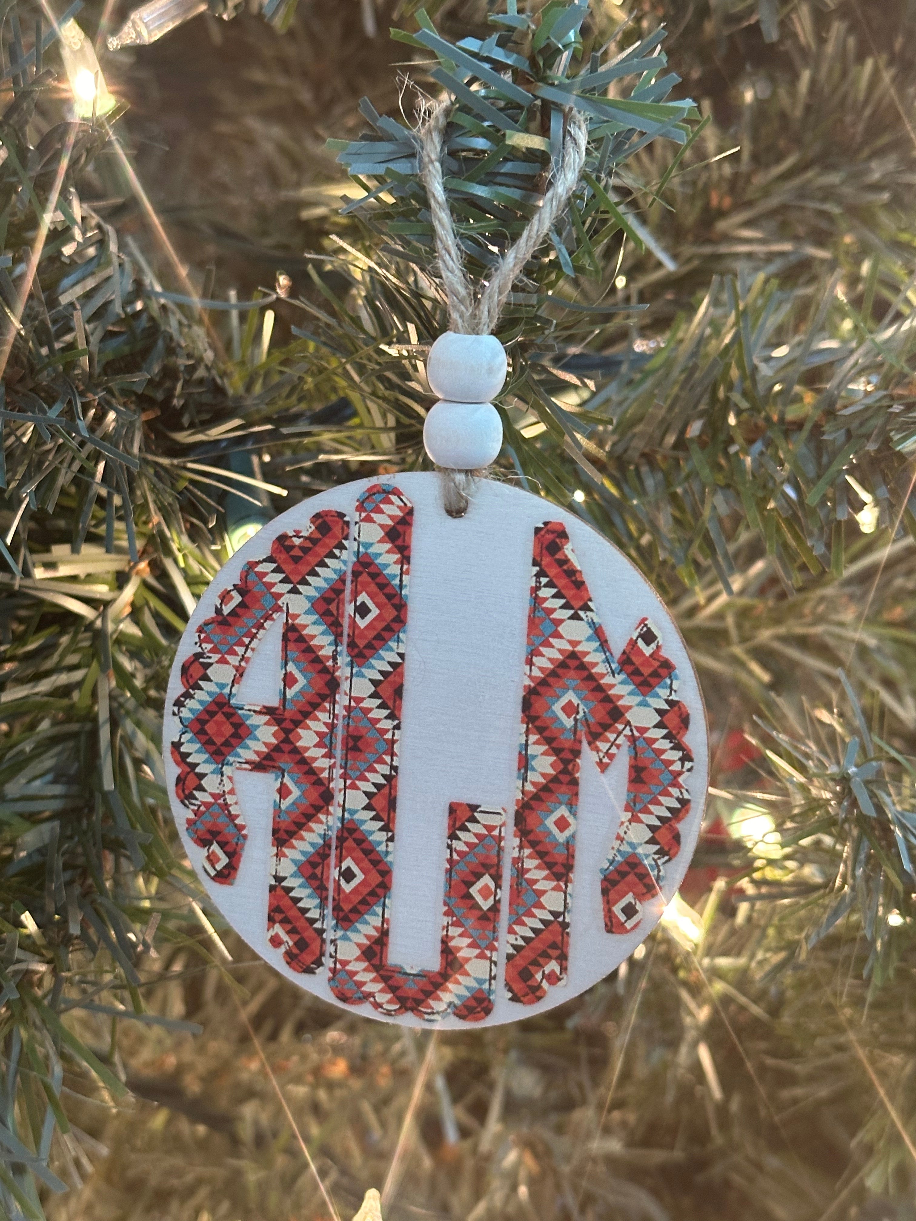 3” Christmas Ornaments WITH bow