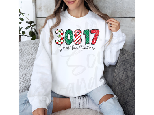 2XL Zip Code Small Town Christmas