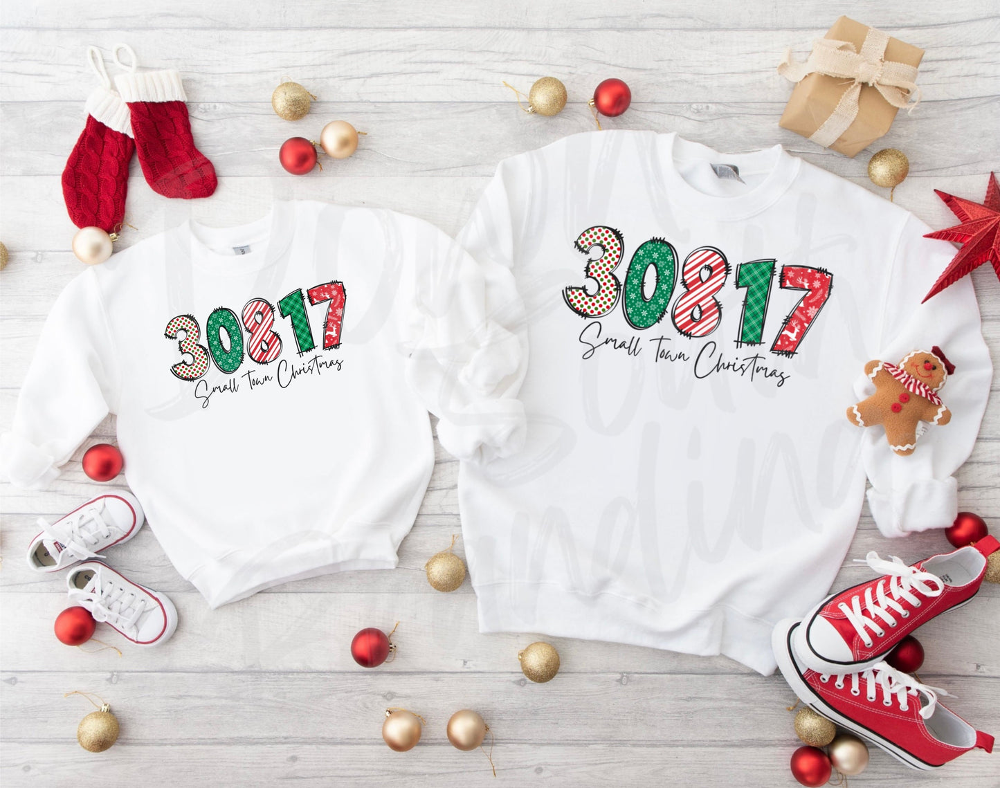 2XL Zip Code Small Town Christmas