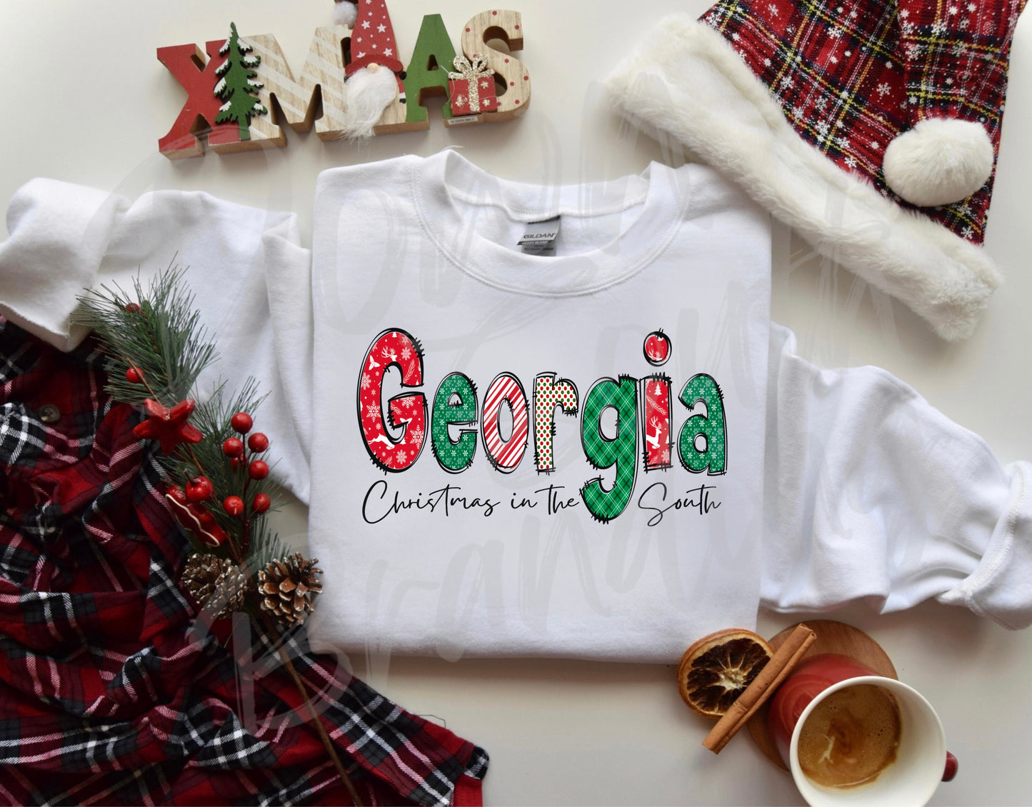 Georgia Christmas sweatshirt