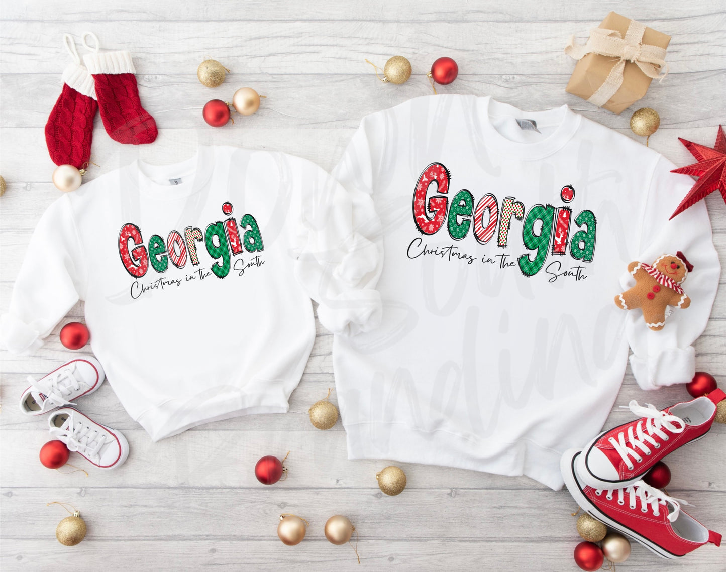 Georgia Christmas sweatshirt