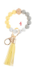 Silicone Keychain with tassel