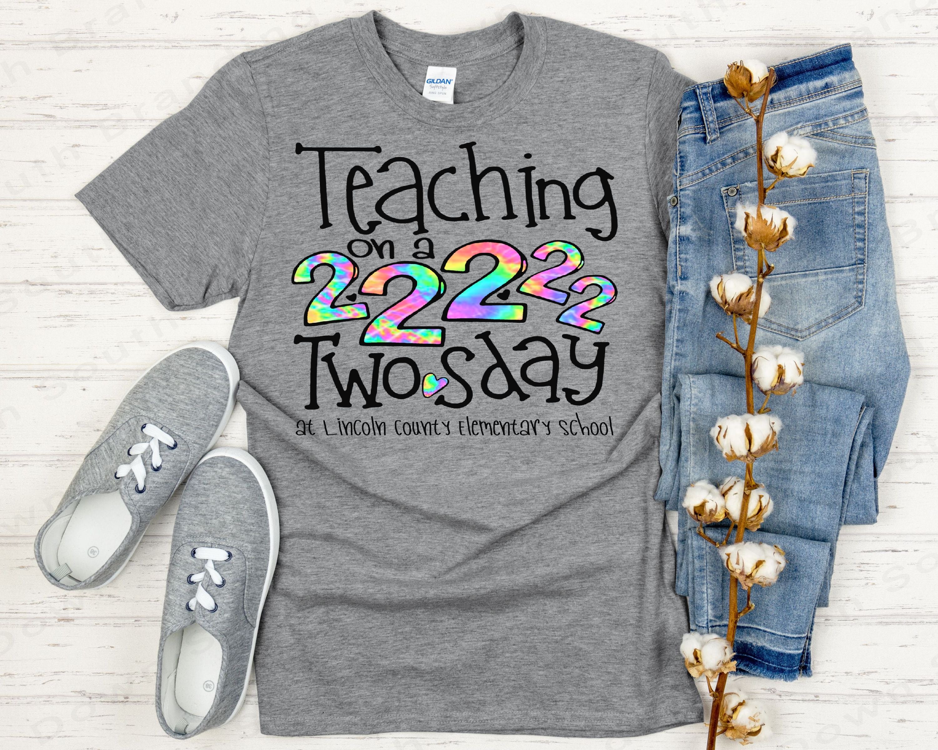 LCES- Two-sday Teacher shirt